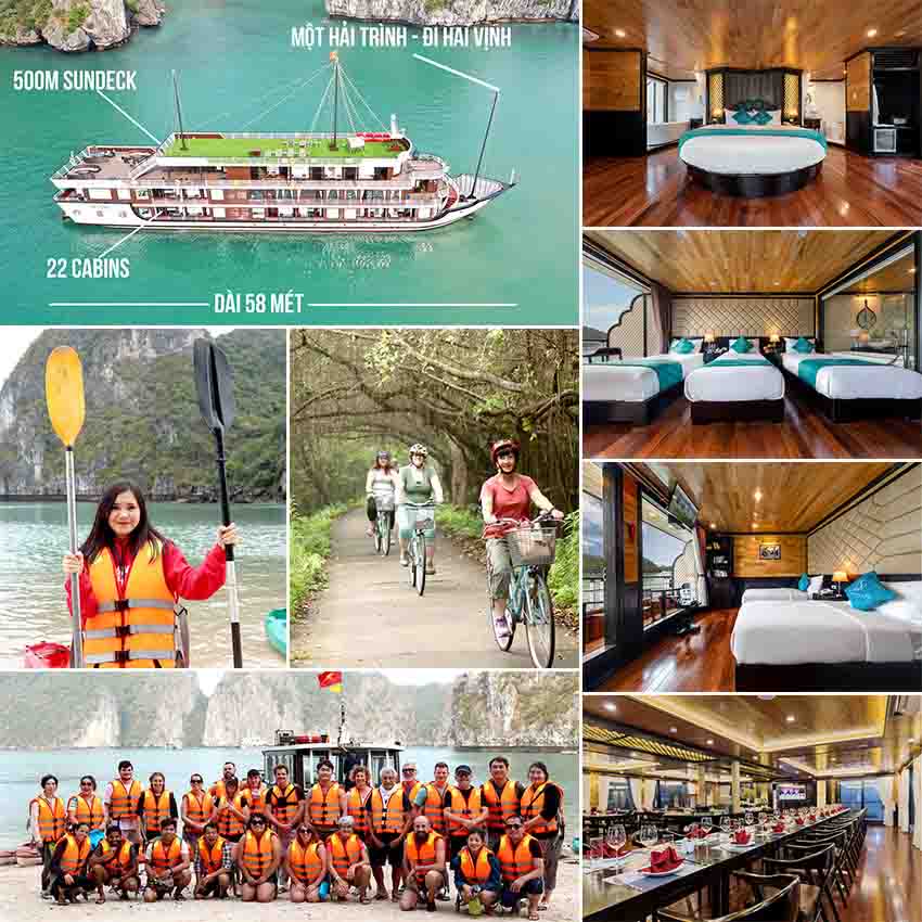 Du thuyền Serenity Cruises