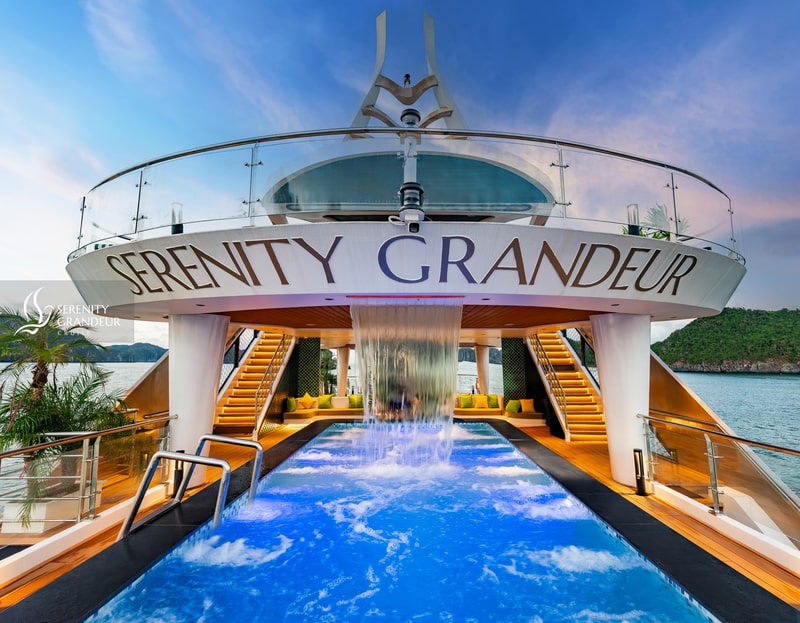 Pool Serenity Grandeur Cruises