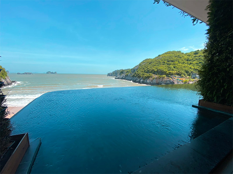 Bể bơi vô cực - Flamingo Cát Bà Bể bơi vô cực