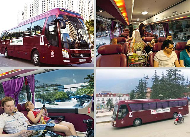 from Hanoi to Sapa by bus