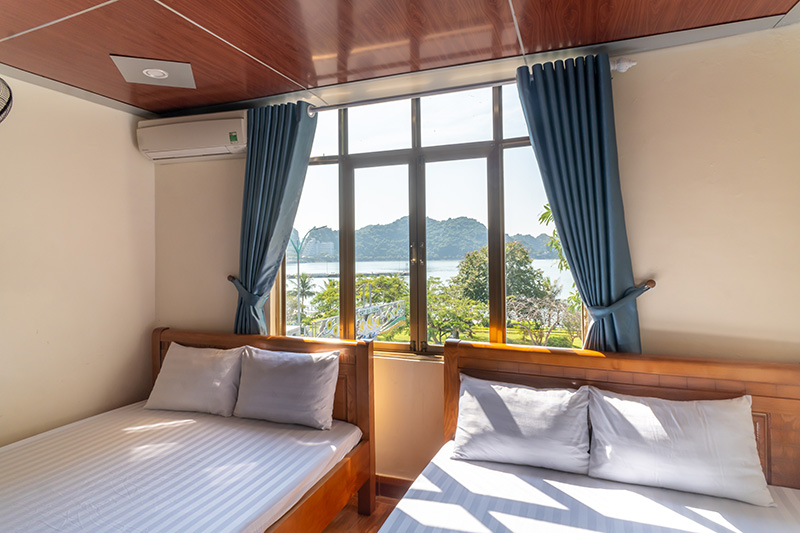Cat Ba Express hostel view Cat Ba Express hostel view