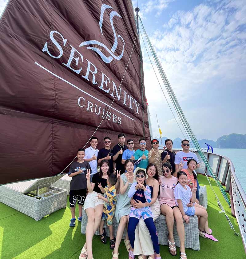 Check In Du thuyền Serenity Premium