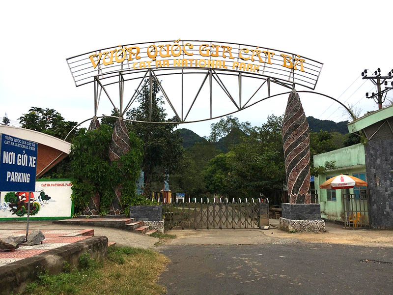 Gate of Cat Ba National Park Gate of Cat Ba National Park