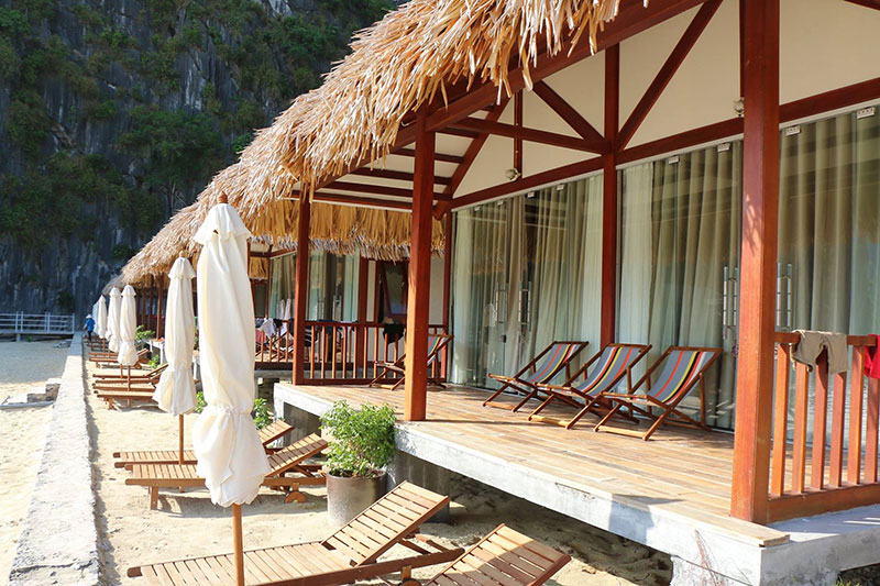 Hiên phòng resort Vạn Bội Excolux