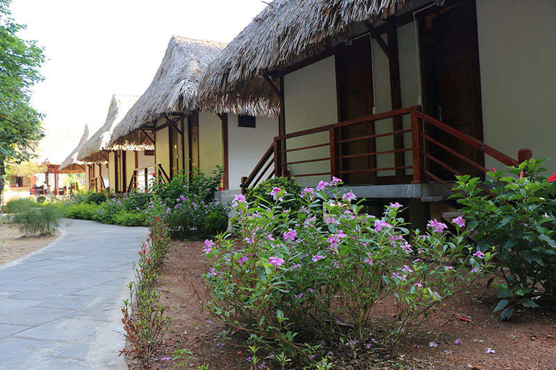 Phía sau phòng Vạn Bội Ecolux Resort