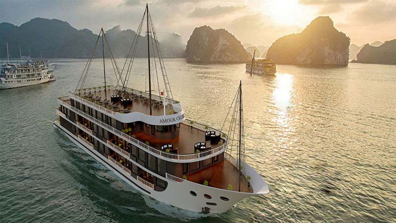 Top 10 du thuyền Vịnh Lan Hạ Cát Bà