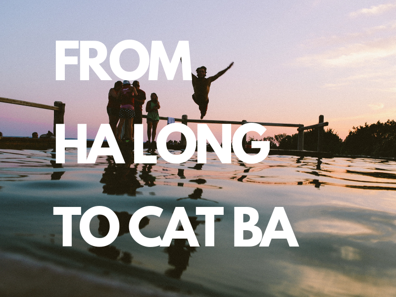 How to get to Cat Ba island from Halong Bay