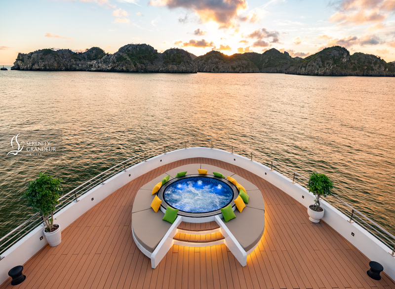 Serenity Grandeur Cruise - Lan Ha Bay tour (pick-up & drop-off Hanoi)