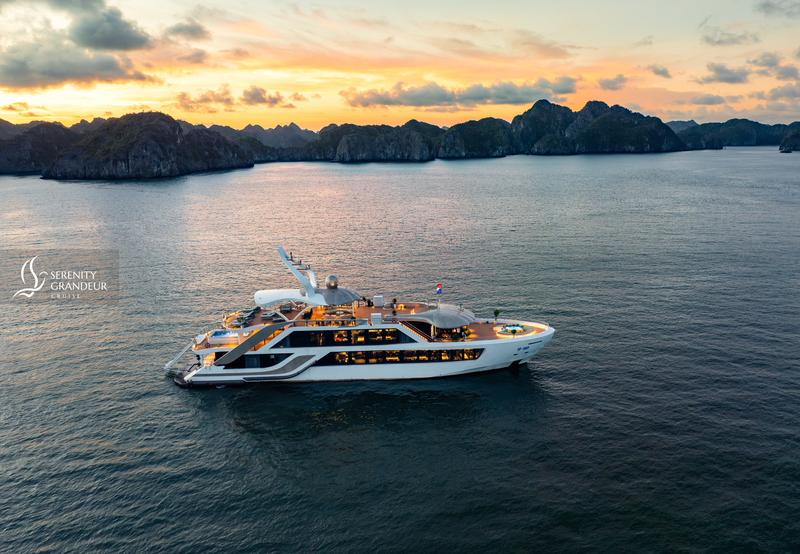Serenity Grandeur Cruise - Lan Ha Bay tour (pick-up Hai Phong & drop-off Hanoi)