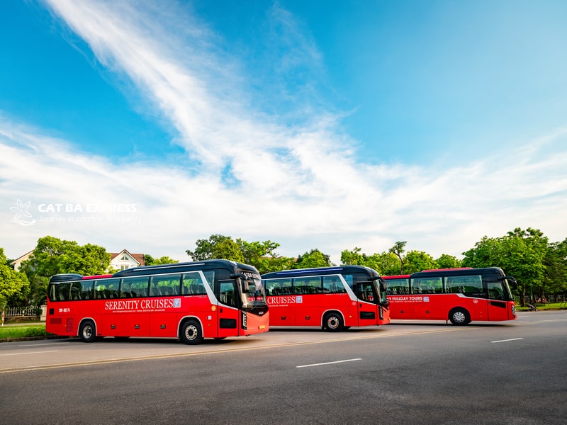 Hanoi to Cat Ba Island Bus - One-way Hanoi to Cat Ba Island Bus - One-way