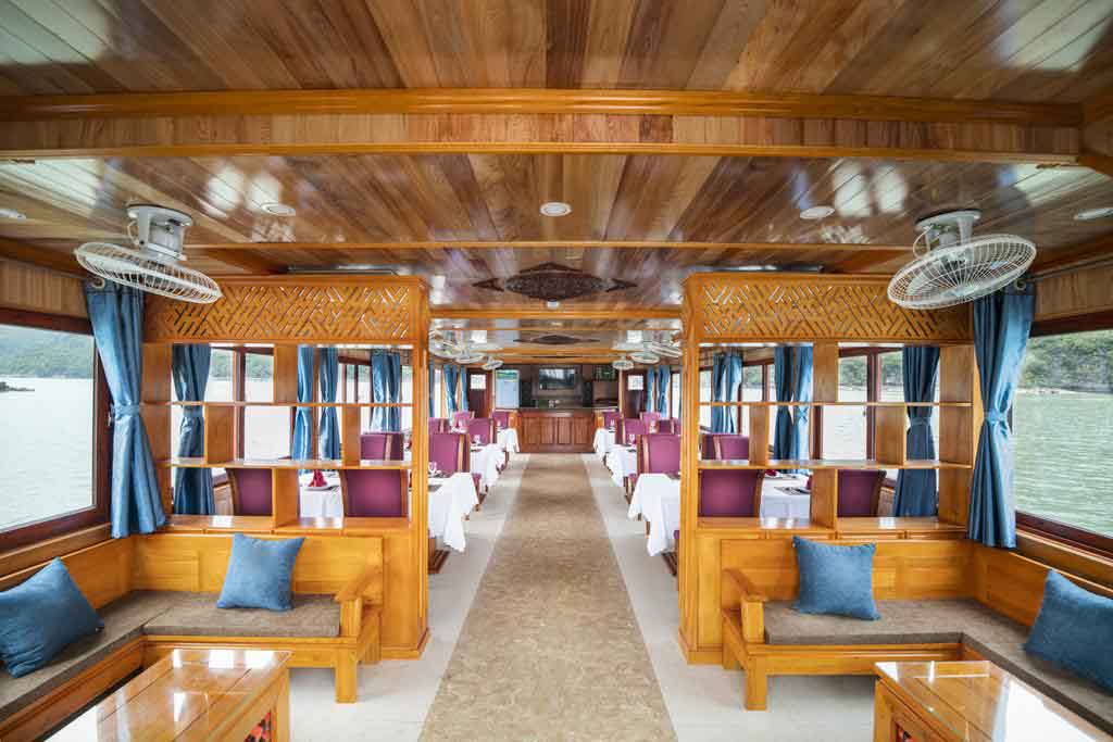 Du Thuyền Serenity Deluxe - Vịnh Lan Hạ 1 ngày - Khởi hành Cát Bà