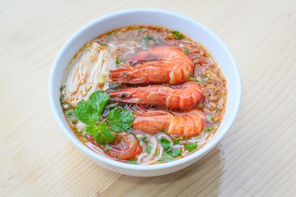 Cat Ba Rice Vermicelli with Shrimp