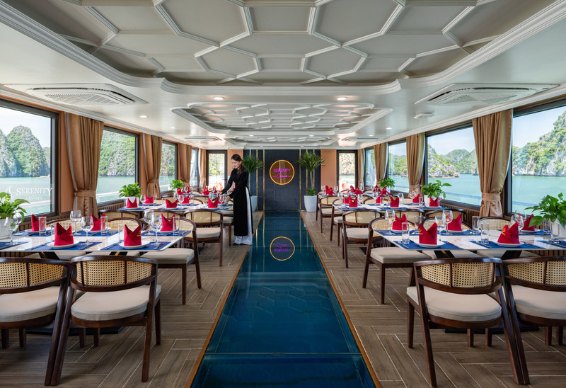 Tour du thuyền Serenity Explorer - Vịnh Lan Hạ 1 ngày