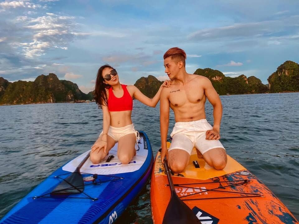 Chèo Sup tour cát bà 2 ngày 1 đêm Chèo Sup tour cát bà 2 ngày 1 đêm
