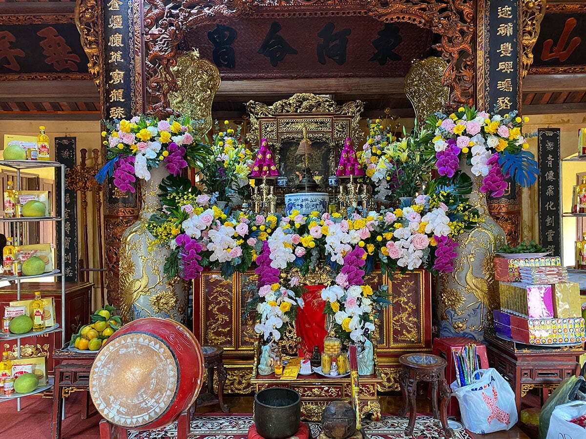 Ban Tiền Tế đền Trần Thương Ban Tiền Tế đền Trần Thương