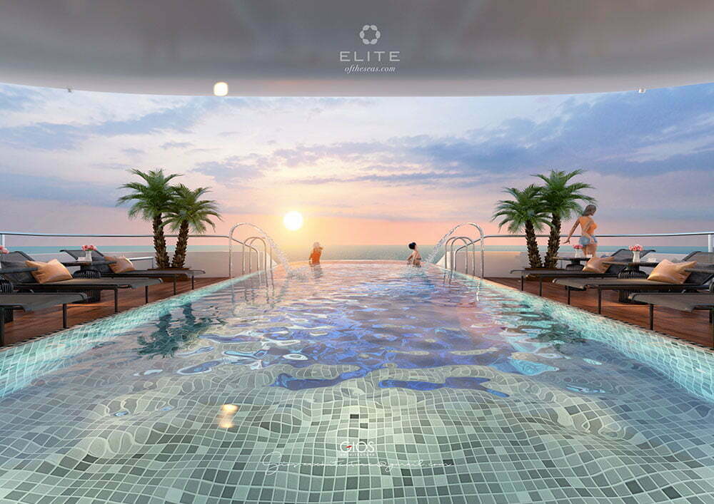Bể bơi ngoài trời Elitte Cruise