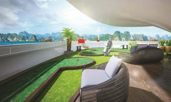 Một góc sân golf mini Elite Cruise