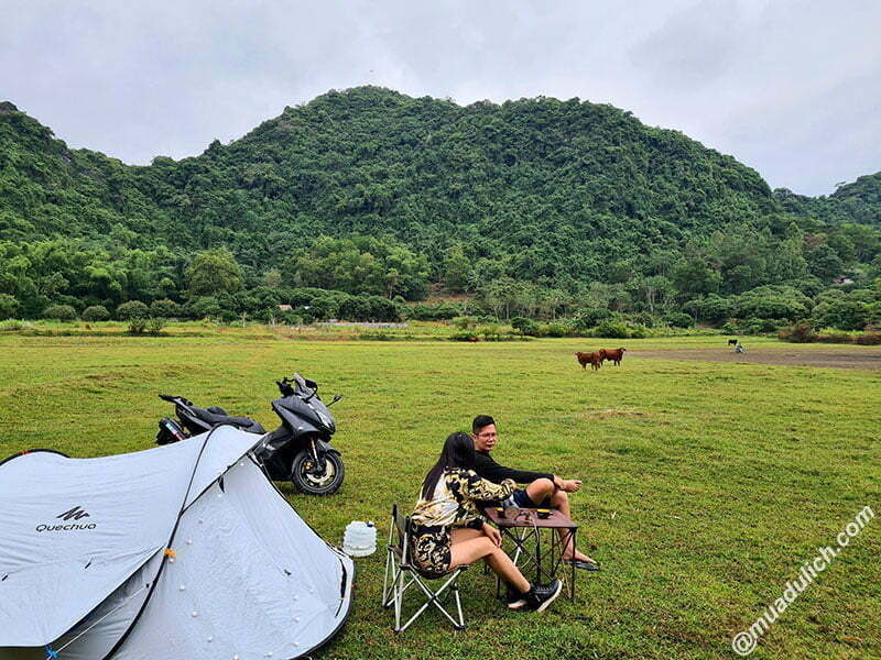 Cắm trại làng Liên Minh