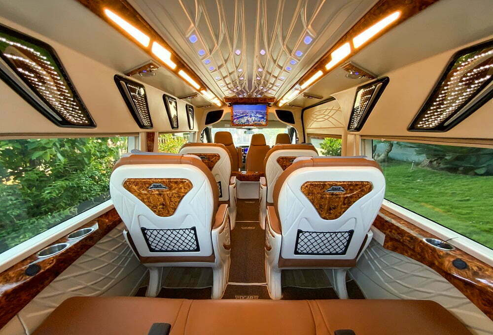 Hệ thống âm thanh, ánh sáng xe Limousine