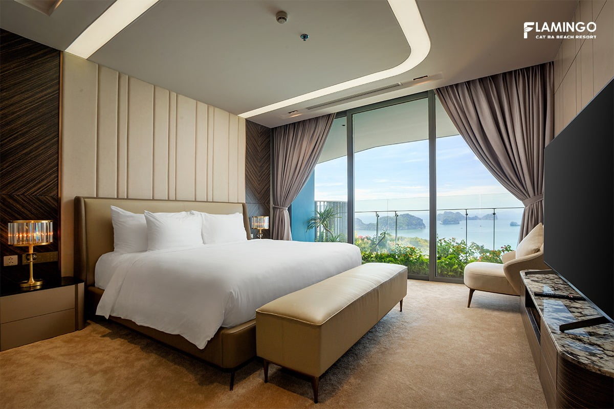 Phòng giường đôi hướng biển