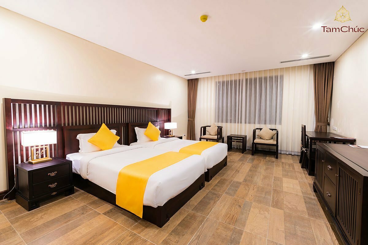 Phòng Twin khách xá tam chúc