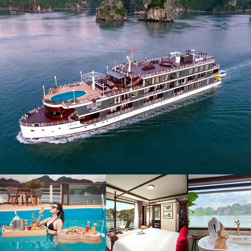 Du Thuyền Heritage Bình Chuẩn Cát Bà