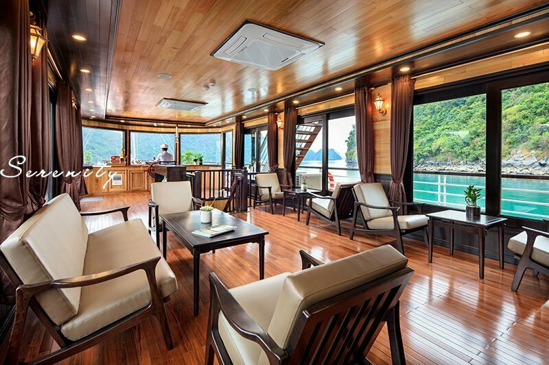 Loung trên du thuyền Serenity Premium