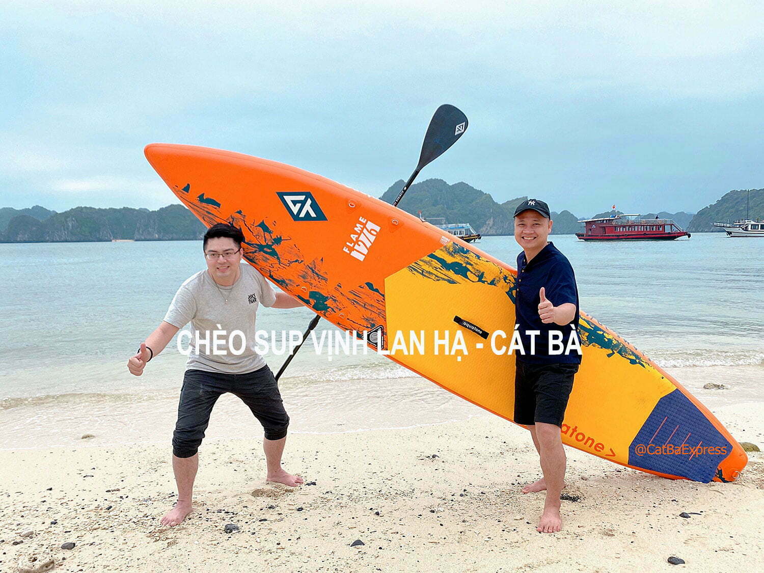 Chèo Sup Vịnh Lan Hạ Cát Bà