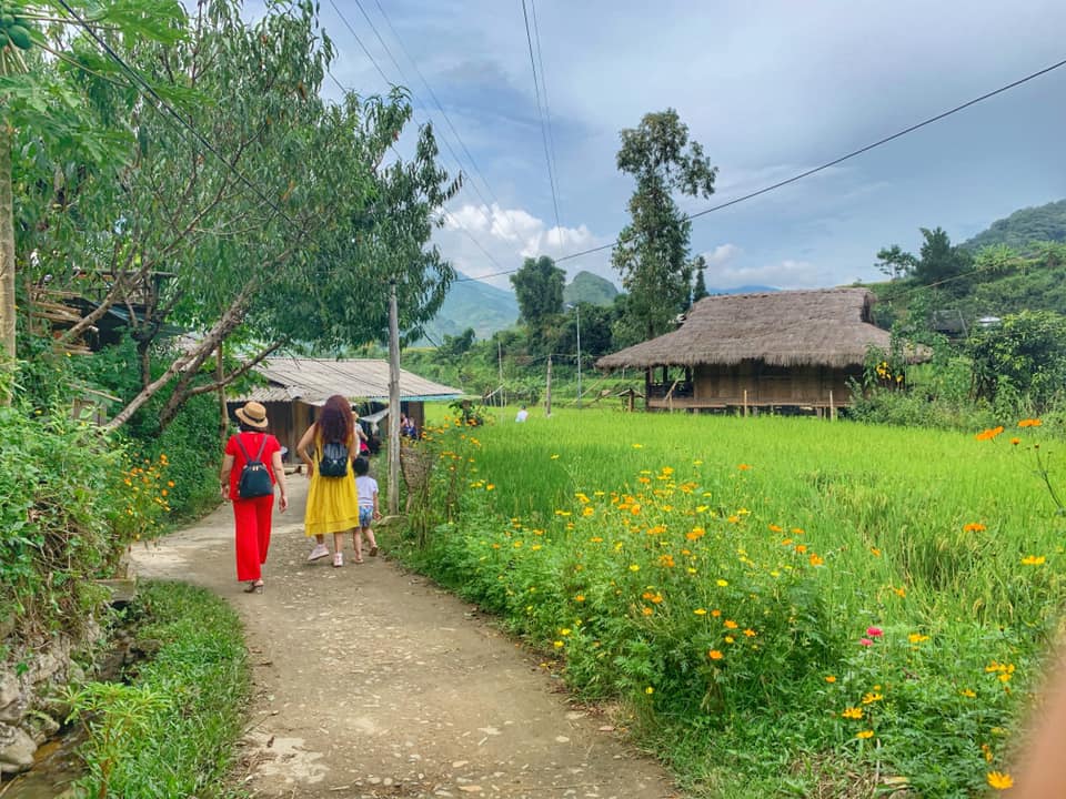 Đi bộ thăm bản làng Mù Cang Chải
