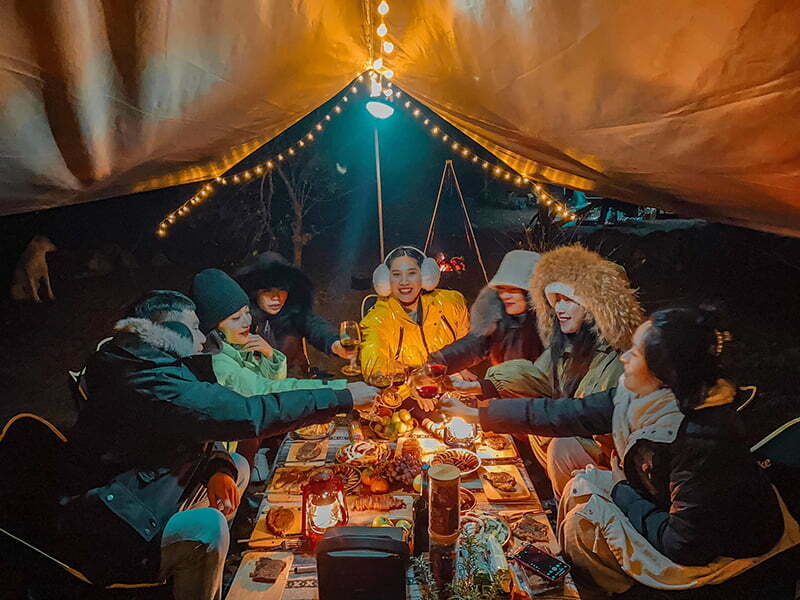 tiệc tối tại Nà Ka tiệc tối tại Nà Ka