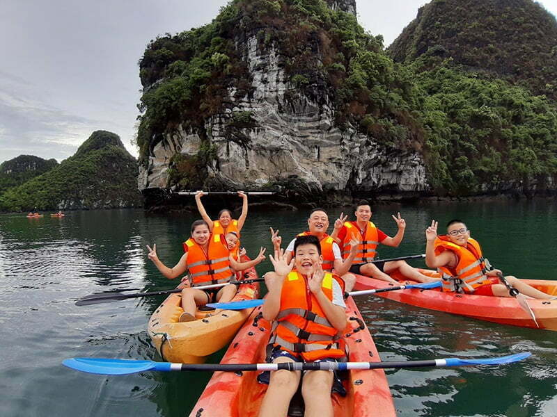 chèo kayak vịnh lan hạ chèo kayak vịnh lan hạ