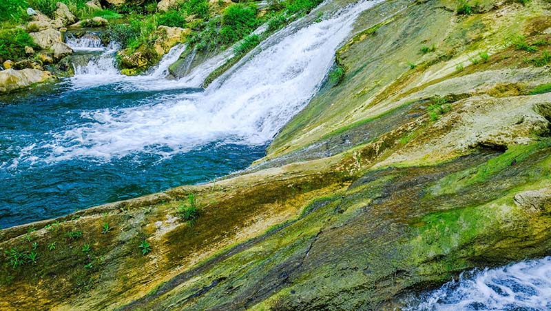 Tầng 1 thác Nàng Tiên Tầng 1 thác Nàng Tiên