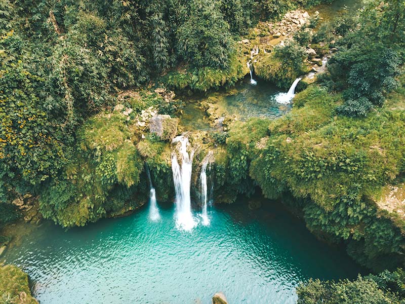 tầng 2 thác nàng tiên tầng 2 thác nàng tiên