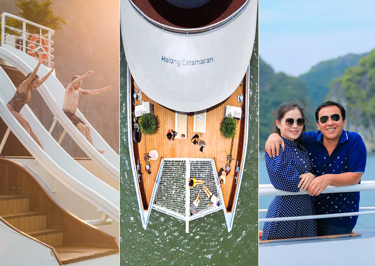 Du Thuyền Catamaran Cát Bà