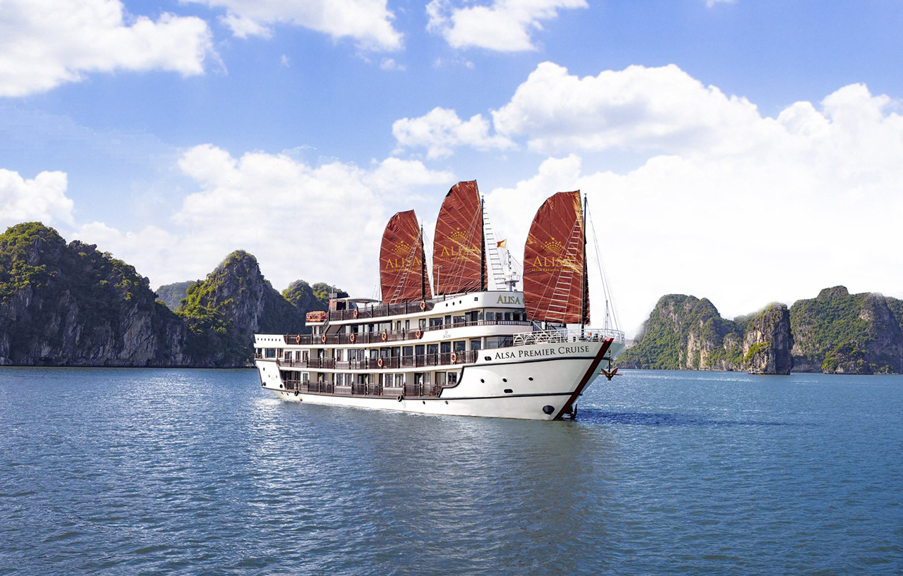 Du Thuyền Alisa Premier Cruise Vịnh Hạ Long