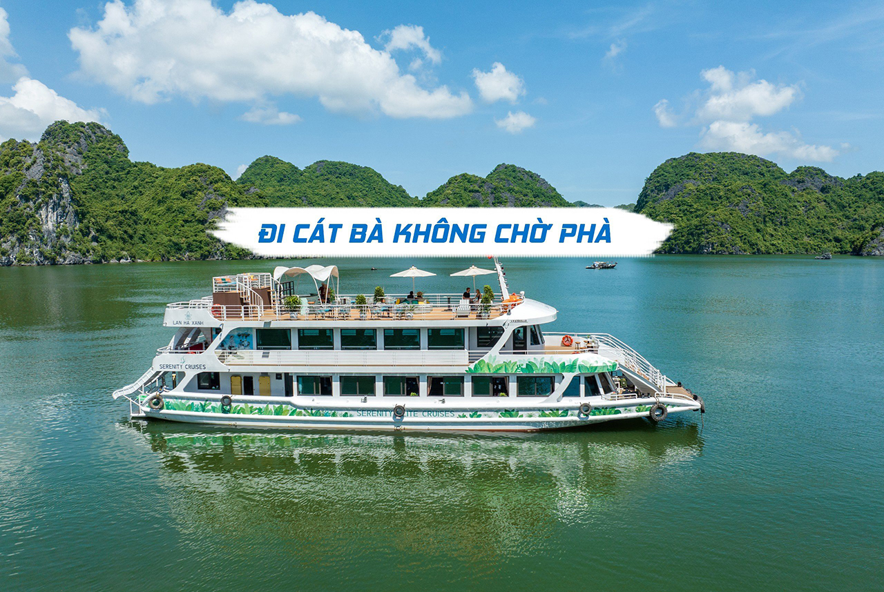 4 cách không phải chờ phà cát bà